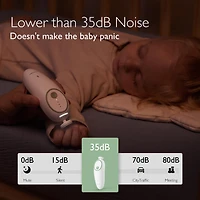 Momcozy Baby Nail File Electric, Gentle Baby Nail Trimmer Electric Rechargeable, Baby Nail Clipper Electric, 7 Grinding Head Replacement Pads, MOMCOZY Electric Baby Nail File Kit