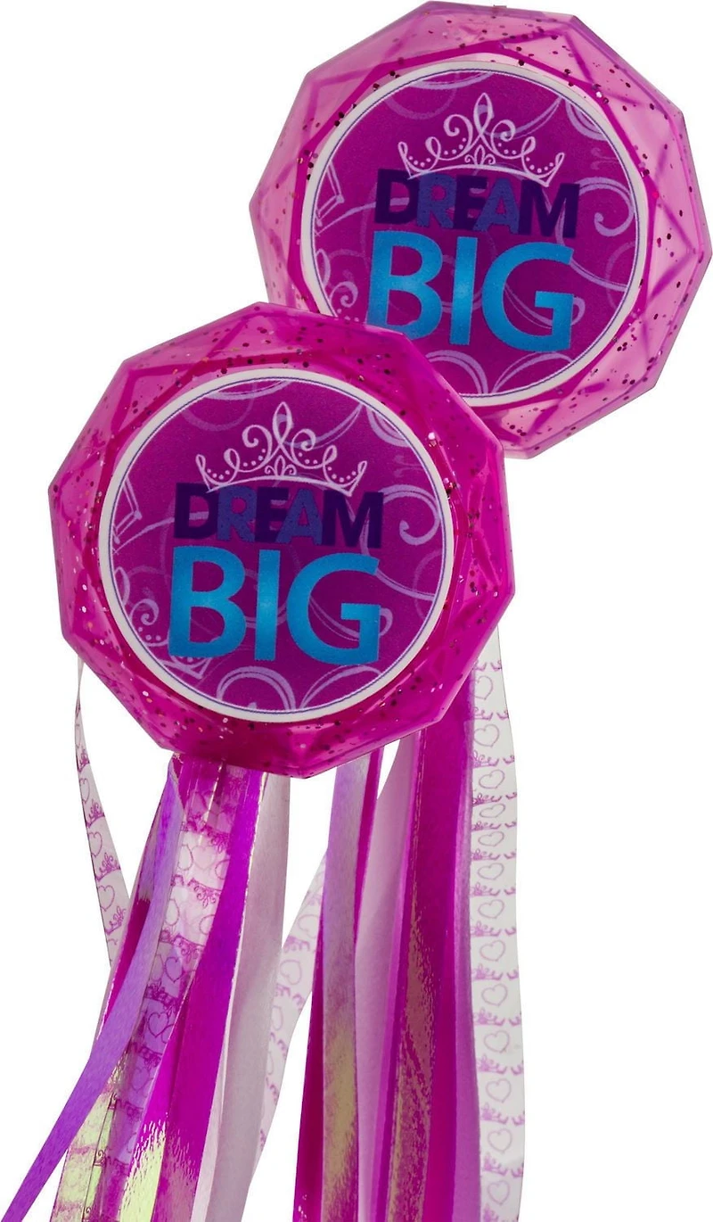 Disney Princess 3D Molded Bike Basket & Streamers, Handlebar basket