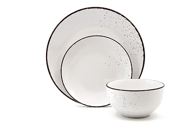 Hometrends 12 piece Gabriel Dinnerware