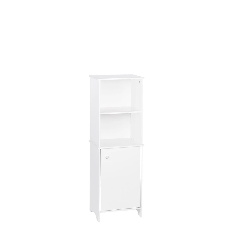 Medford Collection Maison RiverRidge® Armoire haute sur pieds, 15,75 po. (larg) x 46 po. (haut) x 11,75 po. (prof), blanc