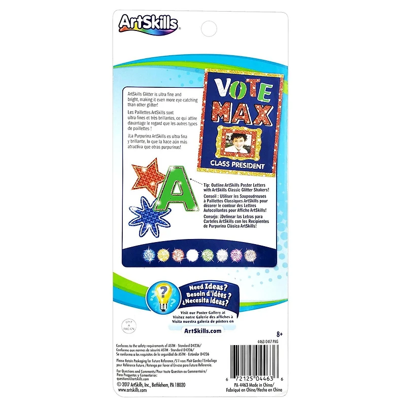 ArtSkills Glitter Shakers, Glitter Shakers