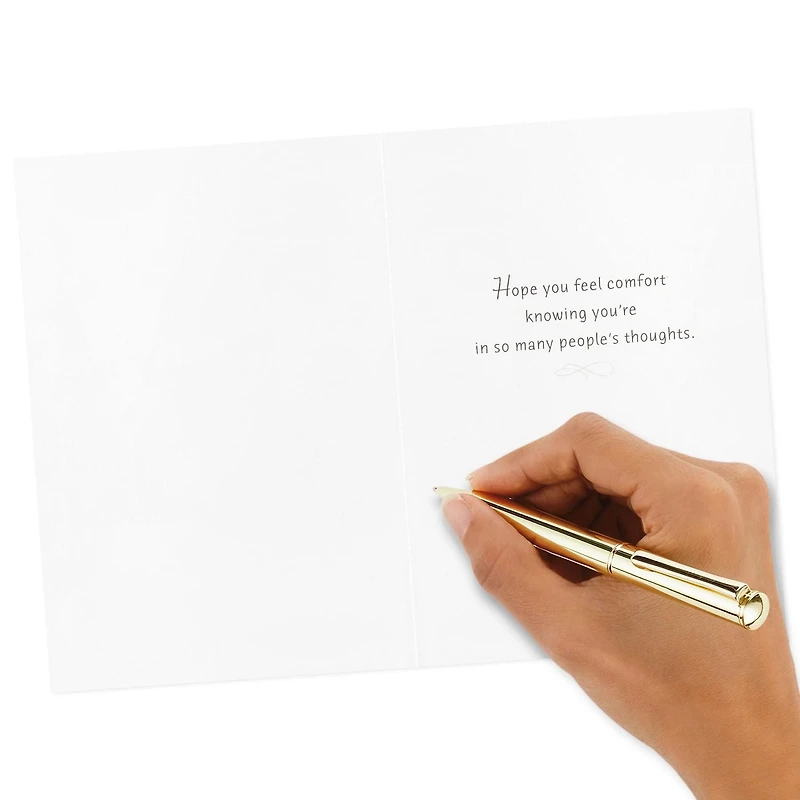Assortiment de cartes de condoléances Hallmark, Motif floral et feuillage