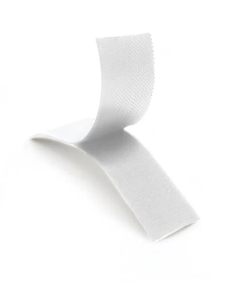 VELCRO® BRAND Sleek and Thin™ Stick On 24" x 3/4" tape, White