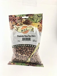 PTI Arachides Crues à Peau Rouge 400grammes