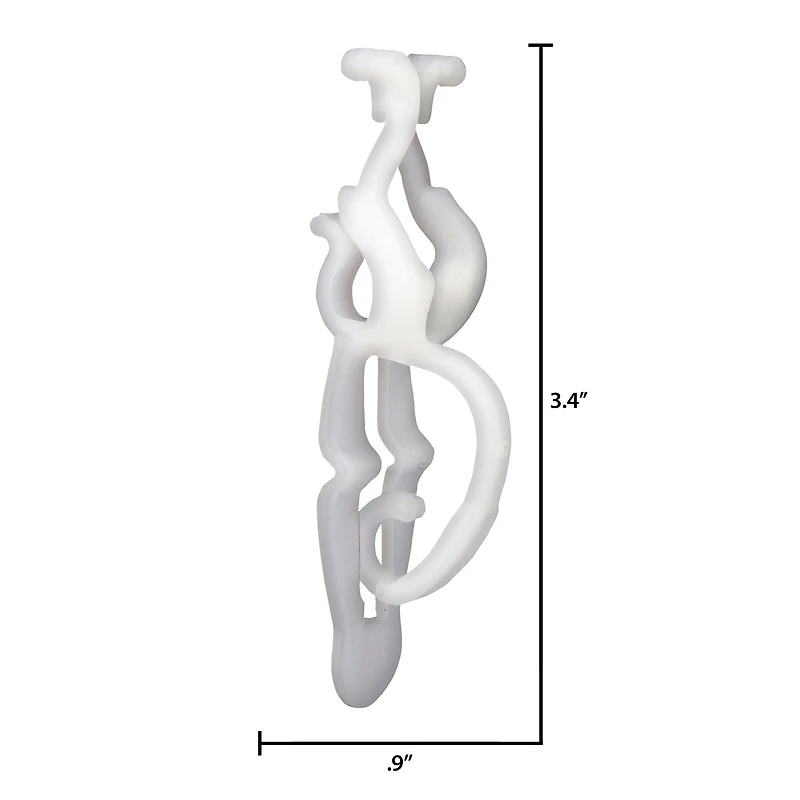 Christmas Holiday Time 25 Count Shingle and Gutter Clip