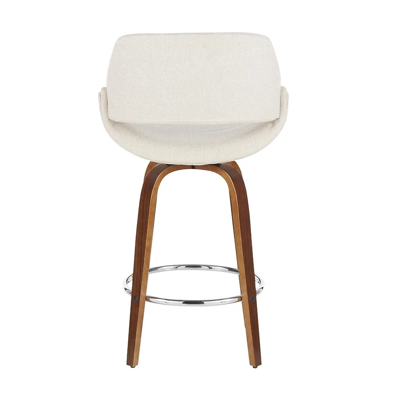 Fabrico Mid-Century Modern Counter Stool by LumiSource