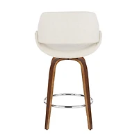 Fabrico Mid-Century Modern Counter Stool by LumiSource