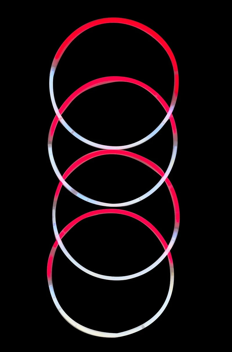 Glow necklaces, party favor