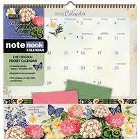 Jardins botaniques 2024 30.48x30.48 CM Note Nook Mur Carré Calendrier, 9781469430232