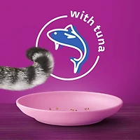 Whiskas Adult Dry Cat Food Tuna Selections, High Quality Protein, 2 - 9.1kg