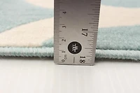 Tapis ECARPET Moderne pour Salle à Manger, Salon, Chambre Arbour Bleu