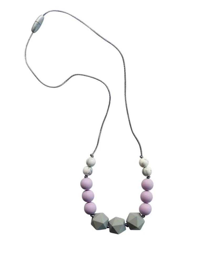 Tiny Teethers Collier de dentition en silicone