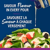 Kraft Creamy Poppyseed Salad Dressing, 425 mL Bottle, KR CREAMY POPPYSEED DRE 425