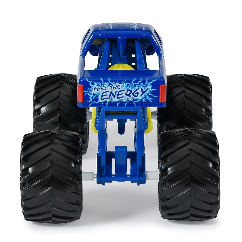 Monster Jam, Official Blue Thunder Monster Truck, Collector Die-Cast Vehicle, 1:24 Scale, Kids Toys for Boys and Girls Ages 3 and up