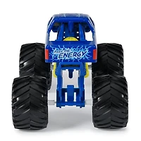 Monster Jam, Official Blue Thunder Monster Truck, Collector Die-Cast Vehicle, 1:24 Scale, Kids Toys for Boys and Girls Ages 3 and up