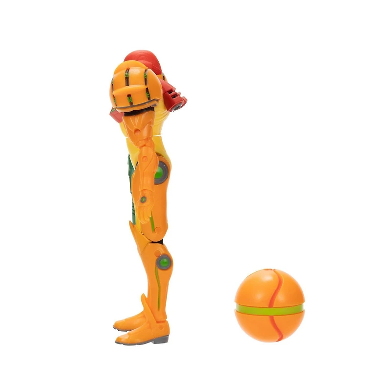 Nintendo 4 Inch Figure - Samus with Morph Ball, Nintendo Figure