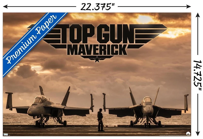 Top Gun: Maverick - Deck Wall Poster