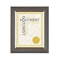 Cadre à document gris Duchesne de Hometrends 21,6 cm x 27,9 cm