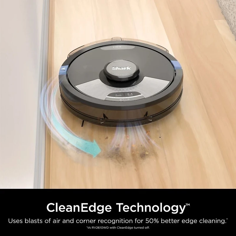 Aspirateur et vadrouille robot 2-en-1 Shark AI Ultra avec base à évacuation automatique