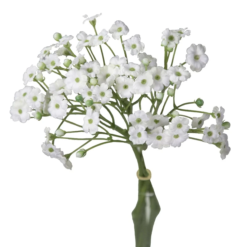 Ensemble de 3 Tiges de Fleurs de Gypsophile Artificielles 11 pouces de hauteur / 12-13  gramme