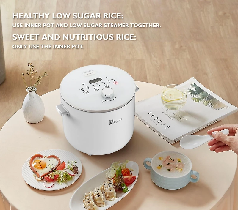 ByOrient Low Sugar Rice Cooker 4 Cups