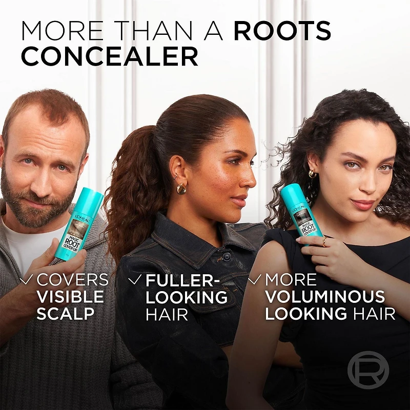 L'Oréal Paris Magic Root Cover Up, Temporary Hair Dye, 100% Grey Coverage, 1 unit