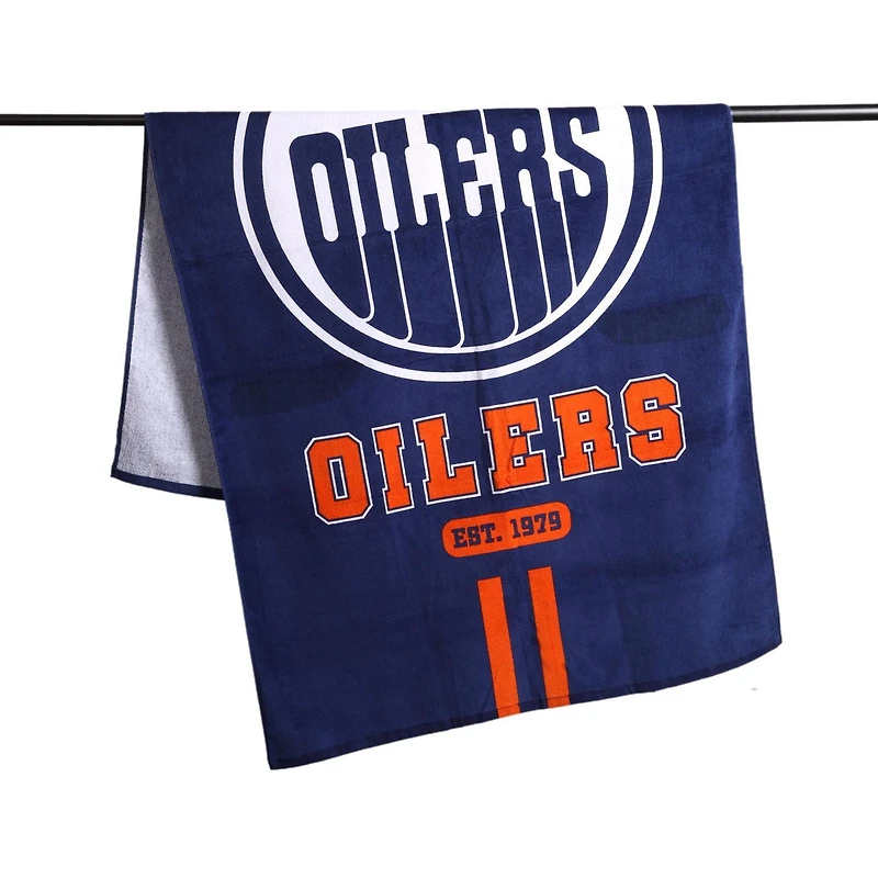 Serviette de plage NHL Edmonton Oilers