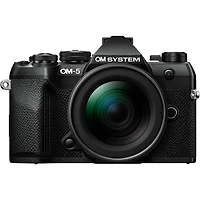 Appareil photo hybride OM-5 Mark II avec objectif 12-45 mm f/4 (noir)