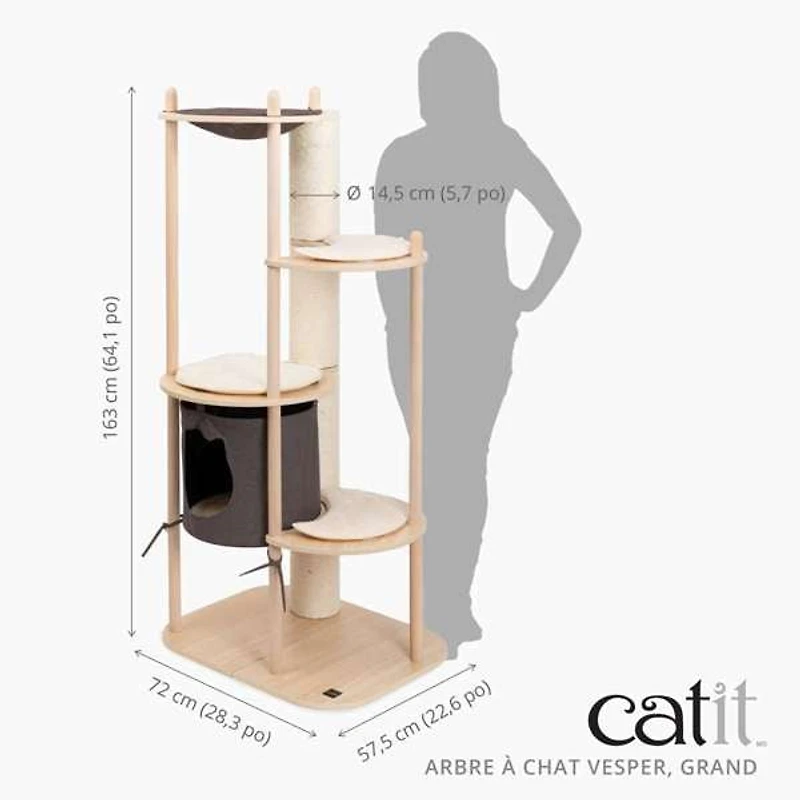 Catit Vesper Cat Cabane dans les Arbres Meuble Grand