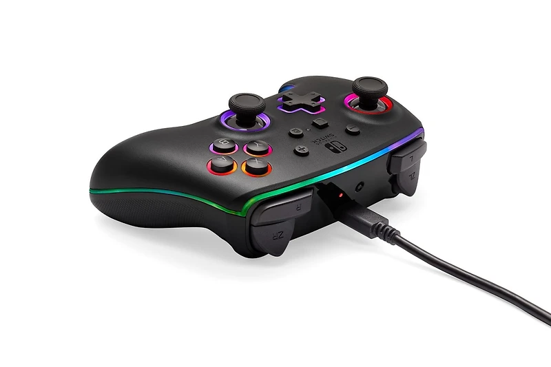 Manette sans fil améliorée PowerA pour Nintendo Switch avec Lumectra