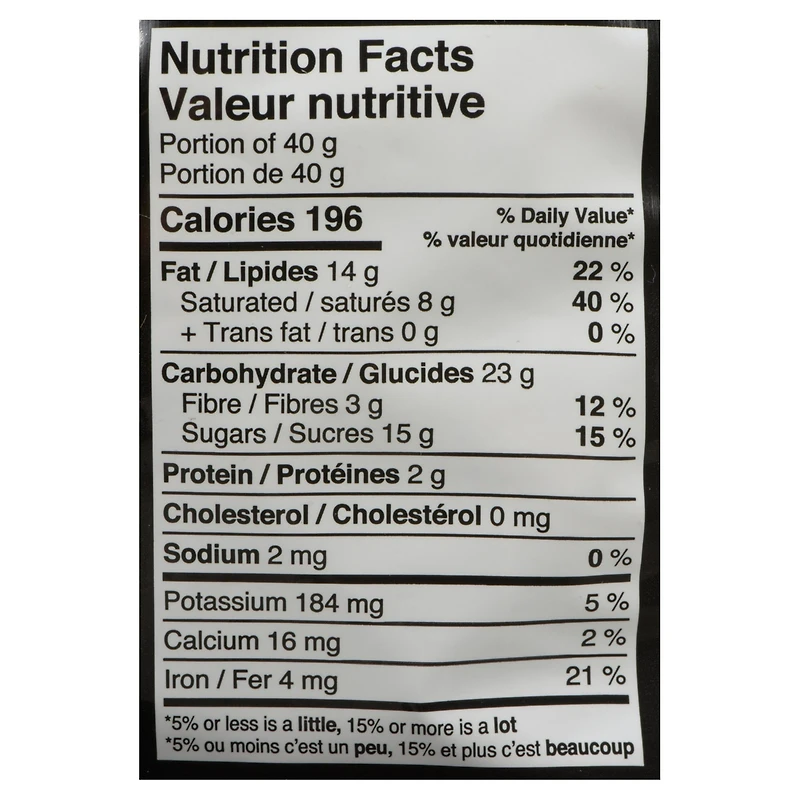 Freddo Dark Chocolate Chips 720g