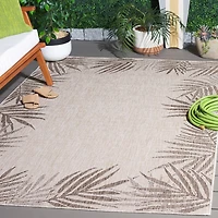 SAFAVIEH Beach House Cherlyn Botanical Indoor/Outdoor Area Rug