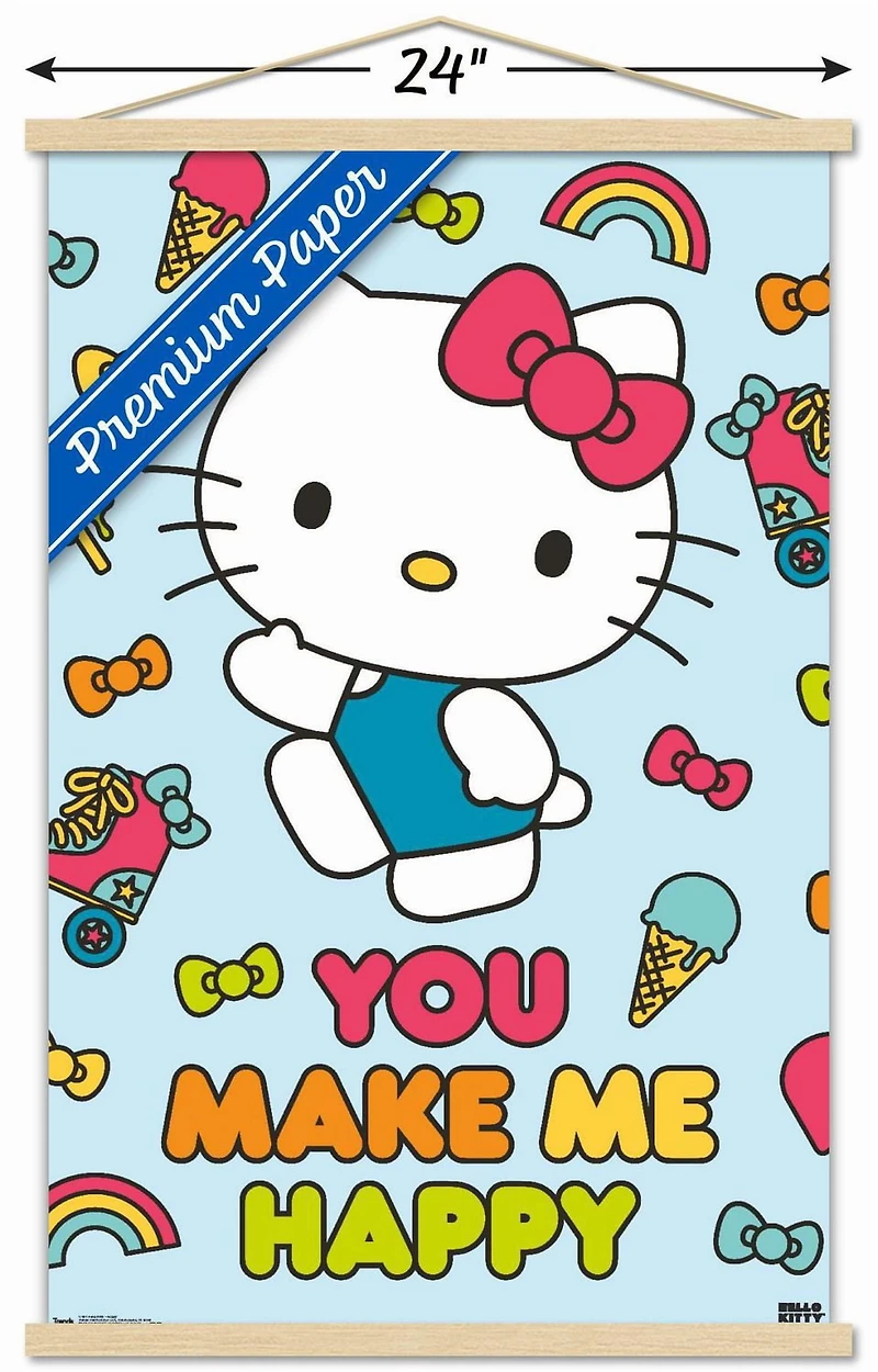 Bonjour Kitty - Heureux