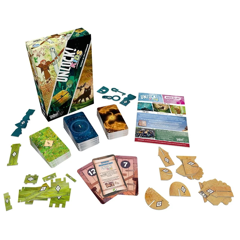 Unlock! Kids 4 – Folklore Irlandais – Jeu d’escape game coopératif – Version anglaise