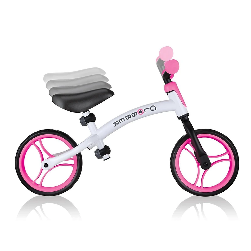 GLOBBBER GO BIKE - White / Neon Pink
