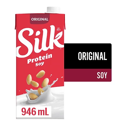 Silk Boisson de soya, originale, sans produits laitiers 946 mL