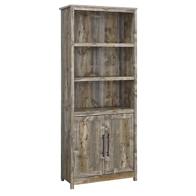 Sauder La Collection Granite Trace Bibliothèque, Finition Rustic Cedar, 433950