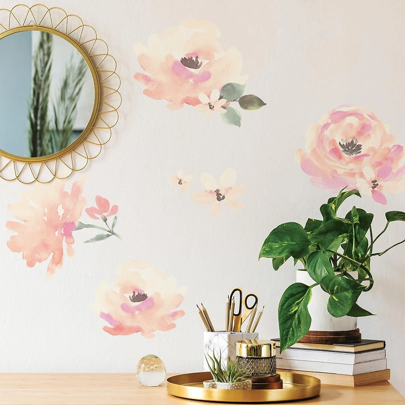 RoomMates Sticker Muraux Floral Blooms