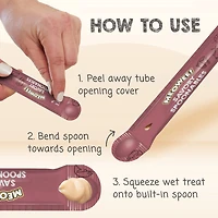 Meowee! Savory Spoonables with Salmon, Tuna & Krill, 4ct