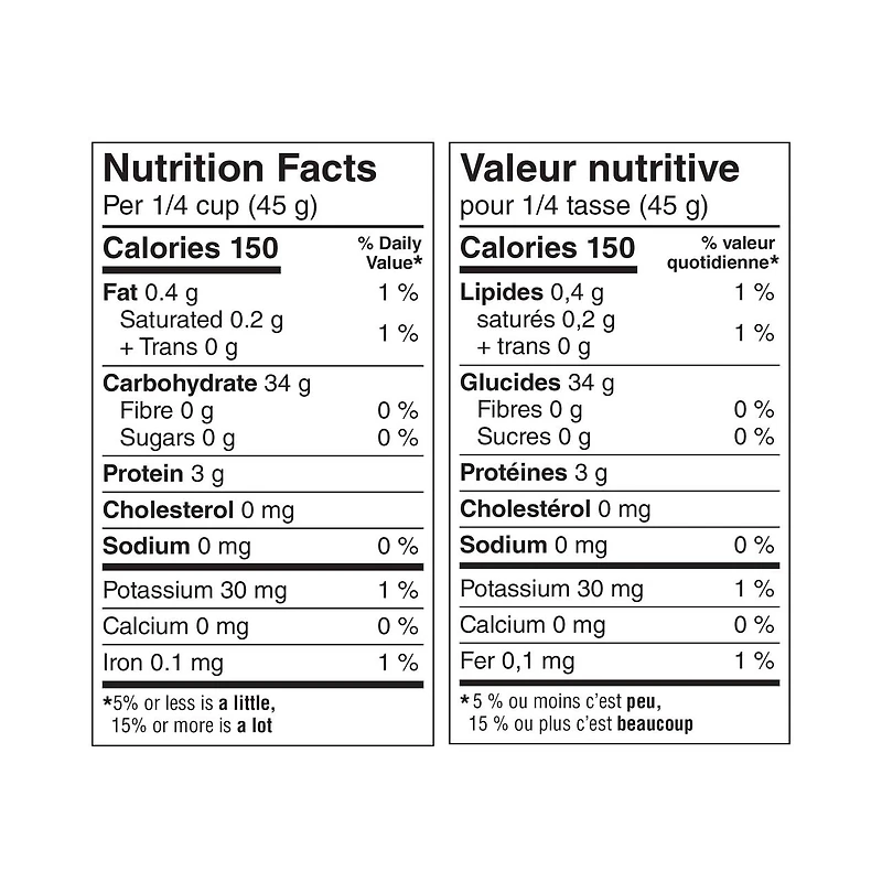 Great Value Long Grain White Rice 900 g