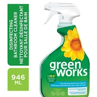 Nettoyant désinfectant pour salle de bain Green Works Nettoyant désinfectant pour salle de bain Green WorksMC