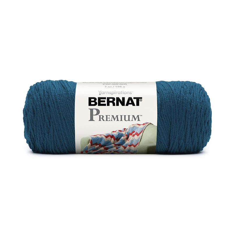 Bernat® Premium™ Yarn, Acrylic #4 Medium, 7oz/198g, 360 Yards