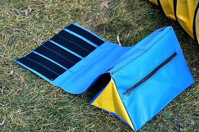 Handlers Choice Lot de 2 sacs tunnel en PVC Pro Grip avec base en caoutchouc synthétique pour une prise multi-surfaces
