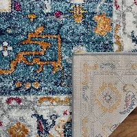 SAFAVIEH Madison Blaire Floral Bordered Area Rug