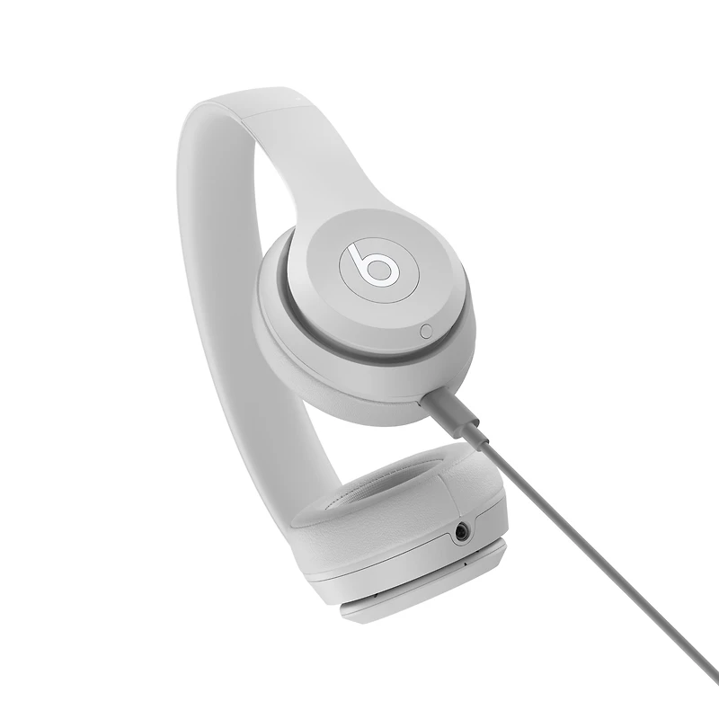 Beats Solo 4 — Casque supra-auriculaire entièrement sans fil – acoustique repensée, modèle ergonomique ultra léger, compatible avec Apple et Android, BluetoothMD de classe 1, microphone intégré, jusqu
