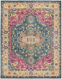 SAFAVIEH Madison Nikeisha Floral Area Rug