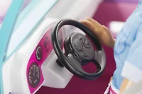 ​Barbie Off-Road Vehicle, Purple with Pink Seats and Rolling Wheels