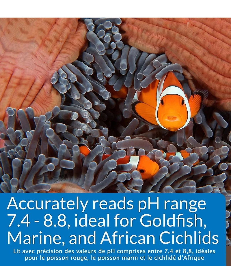 Kit de test aquatique PH haute gamme API