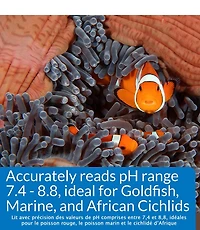 Kit de test aquatique PH haute gamme API