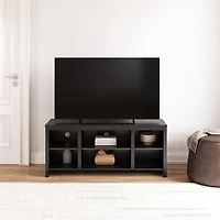 Meuble TV Parsons de Mainstays pour téléviseurs jusqu'à 50 po, bois noir